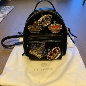 Versace mini backpack NWT